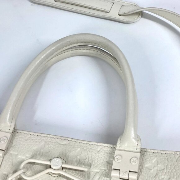 LOUIS VUITTON M53265 MonogramTaurillon Clemence Sac Plat 2WAY Hand Bag Tote Bag - Picture 8 of 16